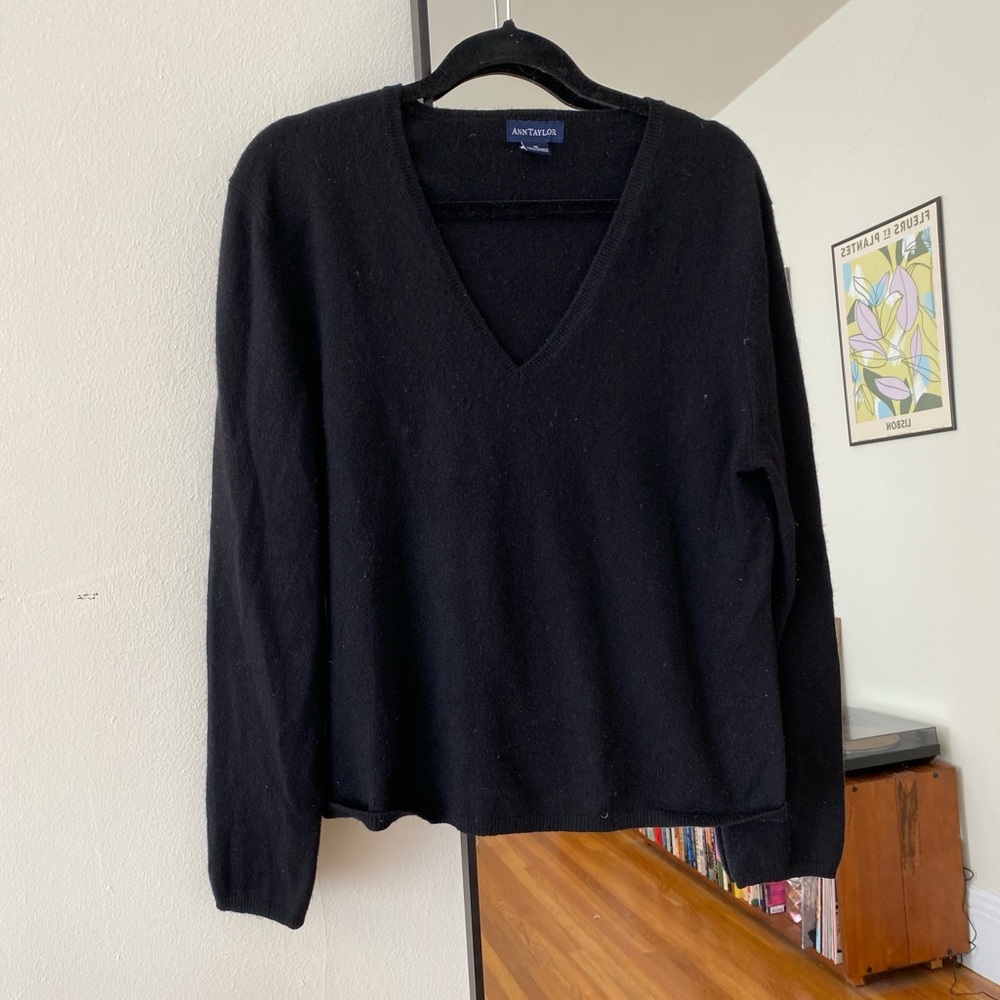 Cashmere XL Ann Taylor sweater.